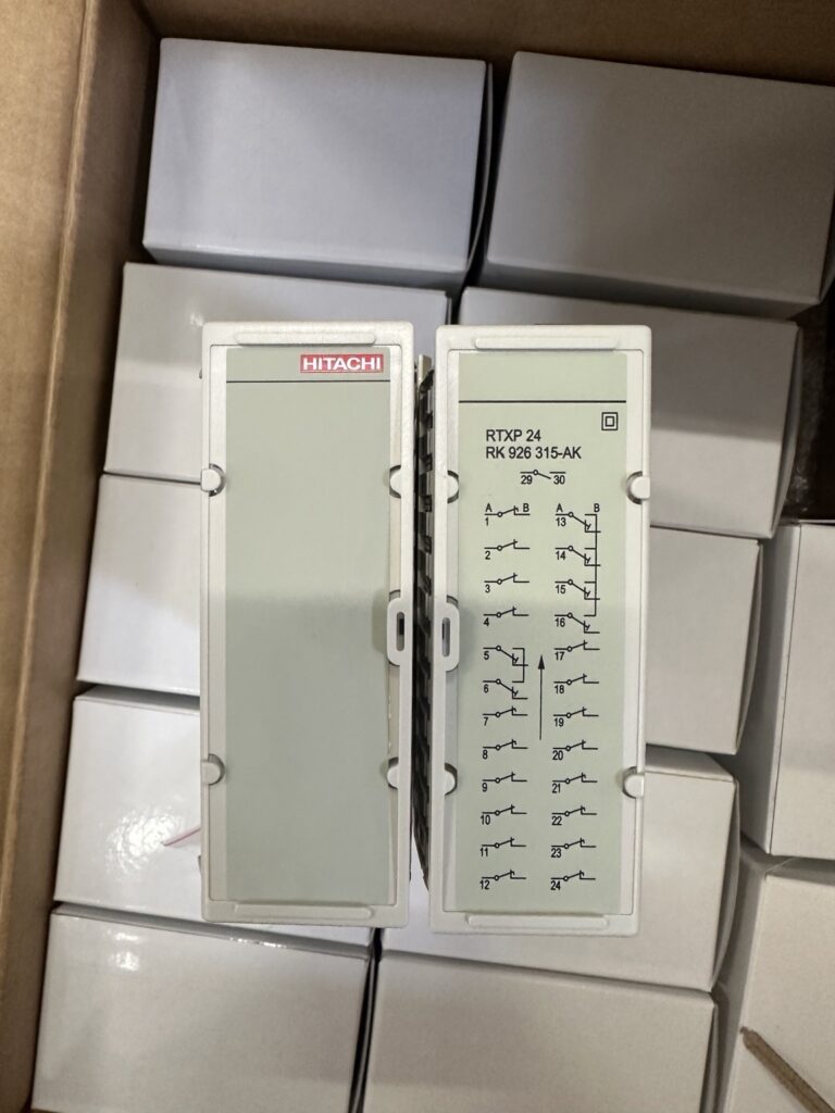 Hitachi Energy RTXP 24 test switch RK 926 315-AK front label and contact diagram